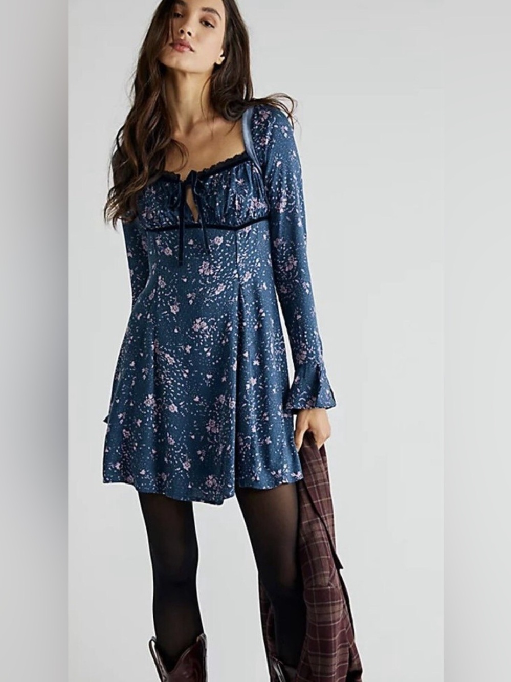 NWOT Free People Tess Mini Dress